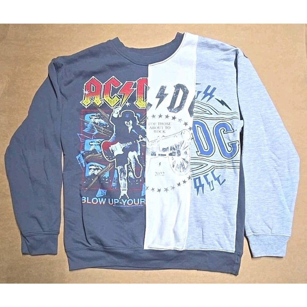 AC/DC‎ Sweat Long Sleeve Sweat Shirt Size Large U305-19